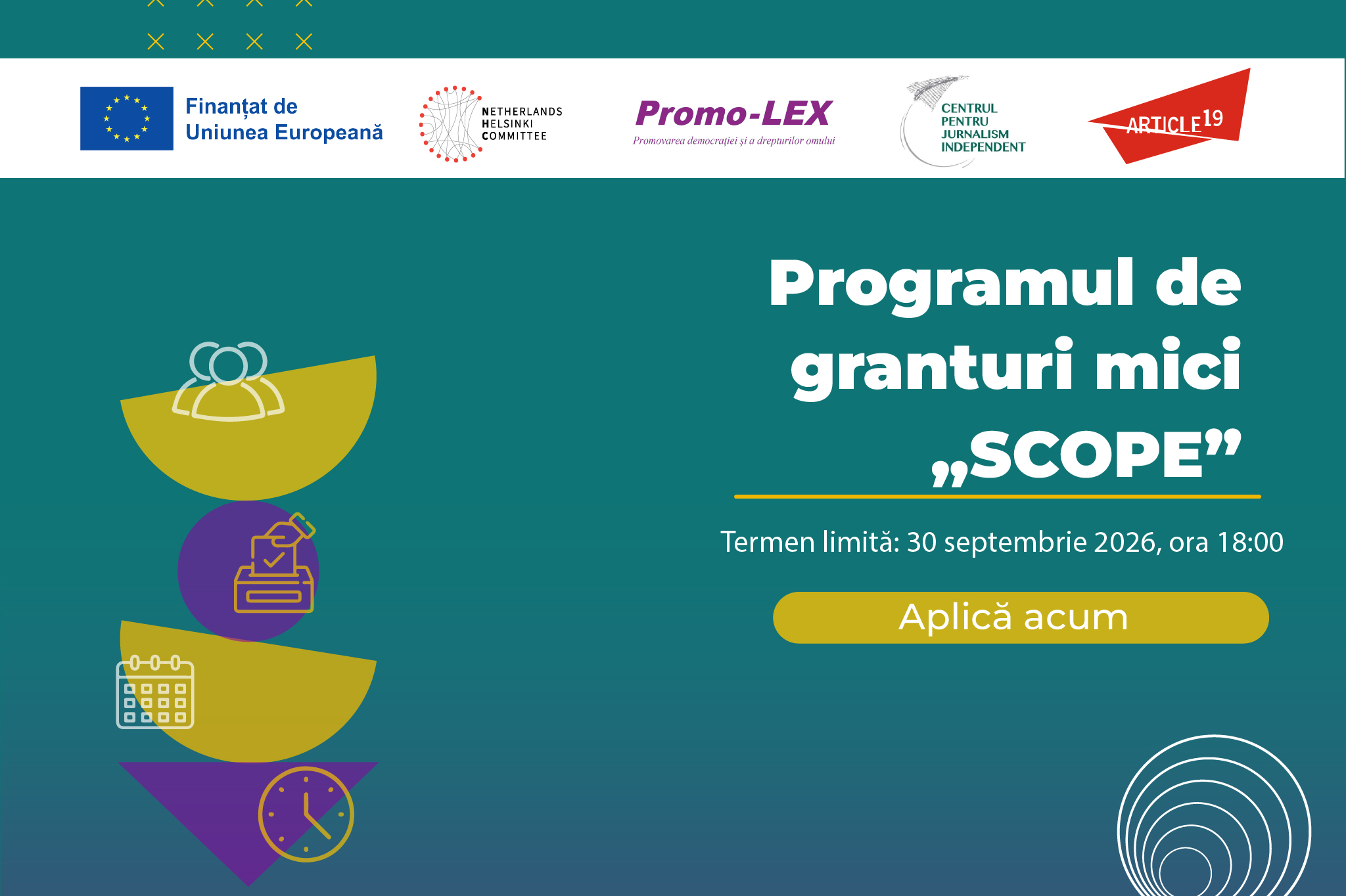 Granturi de până la 16.700 EUR prin Programul SCOPE lansat de Promo-LEX