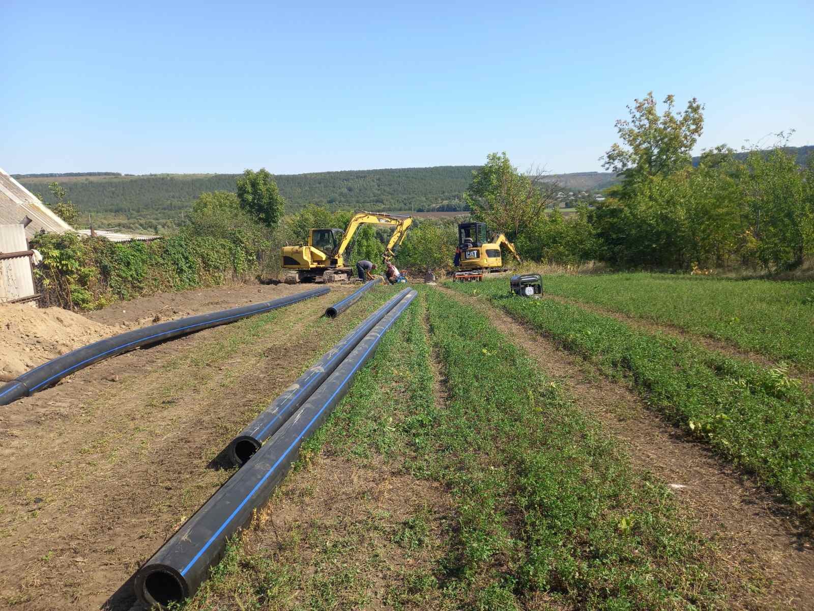 Sistemul de irigare din Climăuții de Jos este realizat în proporție de 80%