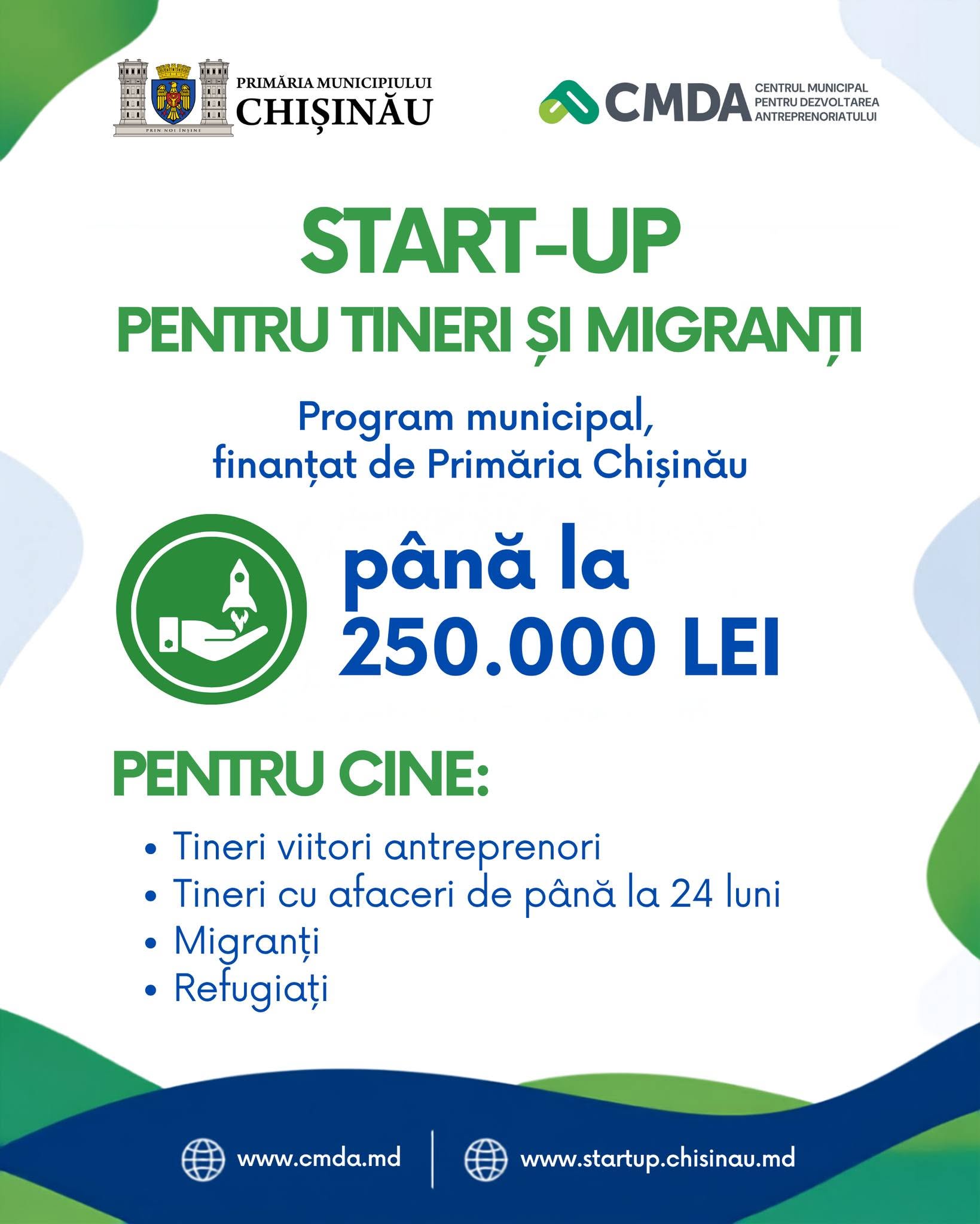Oportunități de finanțare și granturi pentru antreprenori în Chișinău